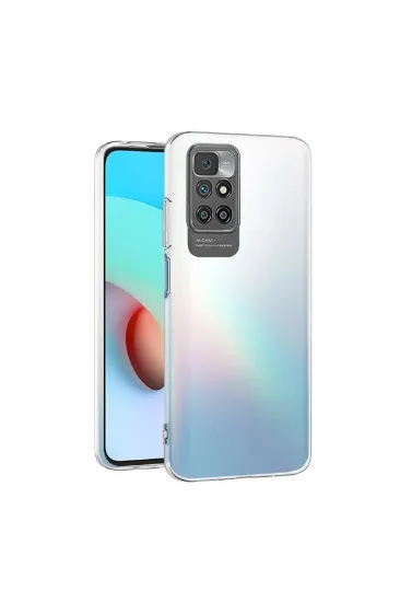Newface Xiaomi Redmi 10 2022 Kılıf Lüx Şeffaf Silikon resmi
