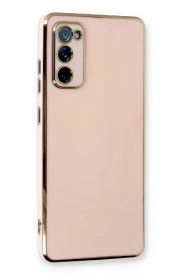 Newface Samsung Galaxy S20 FE Kılıf Volet Silikon - Pembe resmi