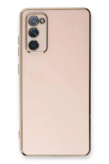 Newface Samsung Galaxy S20 FE Kılıf Volet Silikon - Pembe resmi