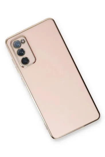 Newface Samsung Galaxy S20 FE Kılıf Volet Silikon - Pembe resmi