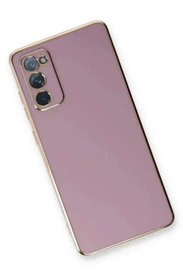 Newface Samsung Galaxy S20 FE Kılıf Volet Silikon - Mor resmi