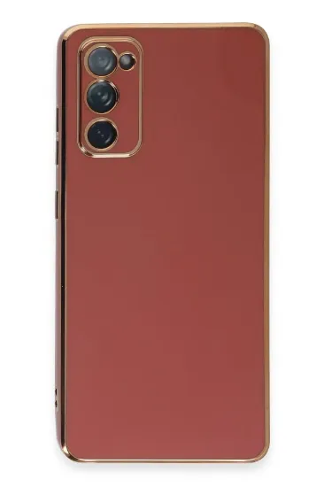 Newface Samsung Galaxy S20 FE Kılıf Volet Silikon - Kırmızı resmi
