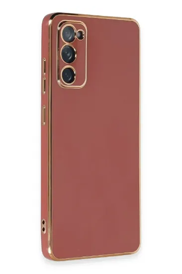 Newface Samsung Galaxy S20 FE Kılıf Volet Silikon - Kırmızı resmi