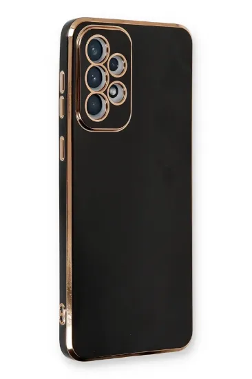 Newface Samsung Galaxy A33 5G Kılıf Volet Silikon - Siyah resmi