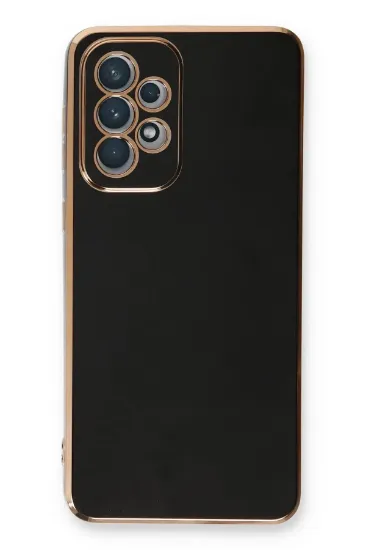 Newface Samsung Galaxy A33 5G Kılıf Volet Silikon - Siyah resmi