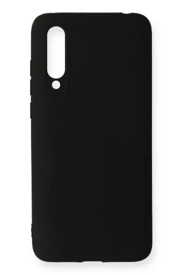 Newface Xiaomi Mi 9 Lite Kılıf First Silikon - Siyah resmi