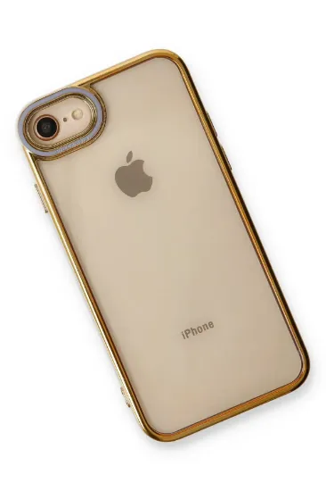 Newface iPhone 7 Kılıf Liva Lens Silikon - Lila resmi