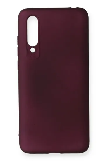 Newface Xiaomi Mi 9 Lite Kılıf First Silikon - Mürdüm resmi