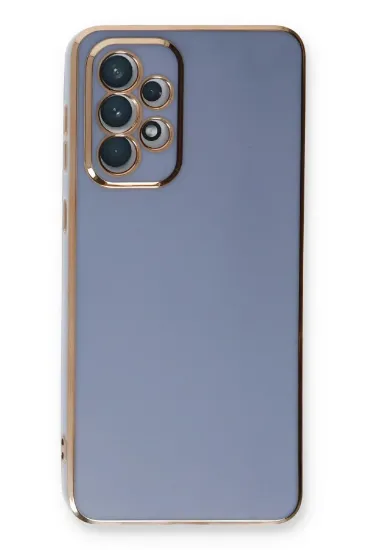 Newface Samsung Galaxy A53 5G Kılıf Volet Silikon - Mavi resmi