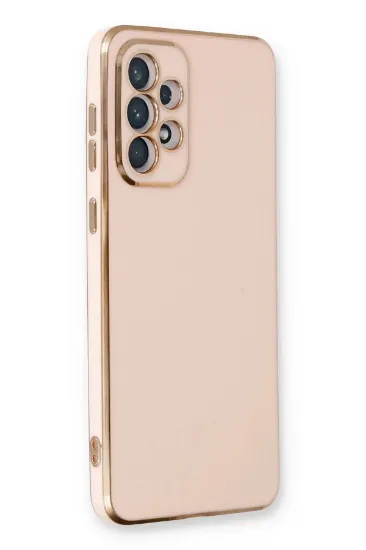 Newface Samsung Galaxy A53 5G Kılıf Volet Silikon - Pembe resmi