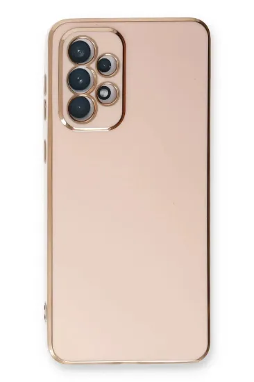 Newface Samsung Galaxy A53 5G Kılıf Volet Silikon - Pembe resmi