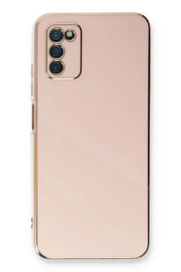 Newface Samsung Galaxy A03S Kılıf Volet Silikon - Pembe resmi