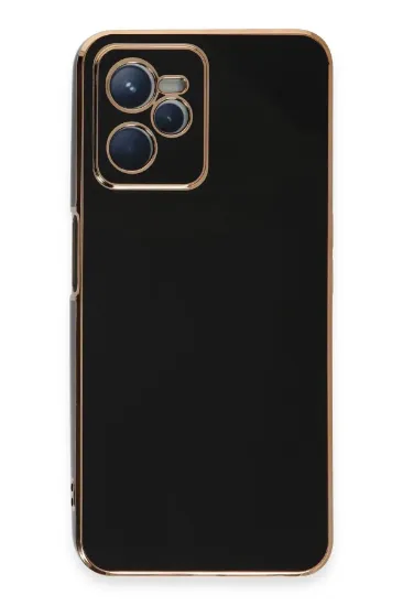 Newface Realme C35 Kılıf Volet Silikon - Siyah resmi