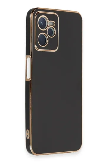 Newface Realme C35 Kılıf Volet Silikon - Siyah resmi