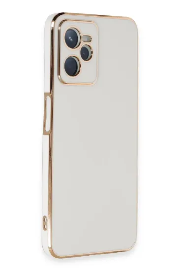 Newface Realme C35 Kılıf Volet Silikon - Beyaz resmi