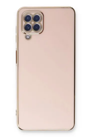 Newface Samsung Galaxy A22 Kılıf Volet Silikon - Pembe resmi