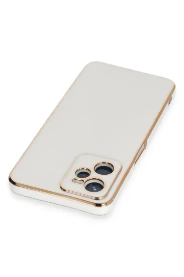 Newface Realme C35 Kılıf Volet Silikon - Beyaz resmi
