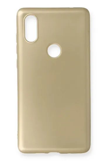 Newface Xiaomi Mi Mix 2S Kılıf First Silikon - Gold resmi