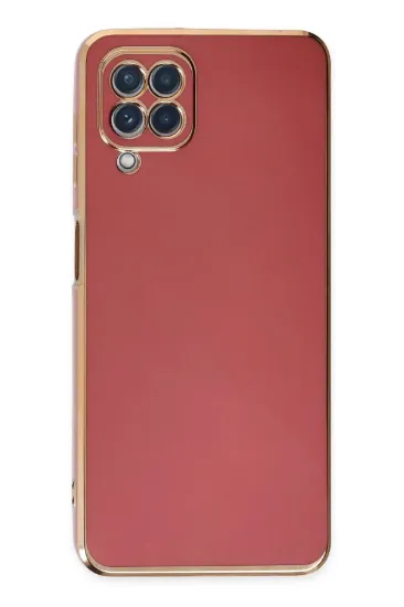 Newface Samsung Galaxy A22 Kılıf Volet Silikon - Kırmızı resmi