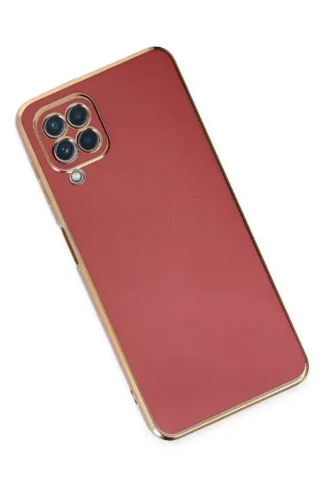 Newface Samsung Galaxy A22 Kılıf Volet Silikon - Kırmızı resmi