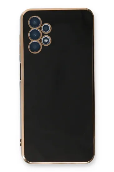 Newface Samsung Galaxy A13 4G Kılıf Volet Silikon - Siyah resmi