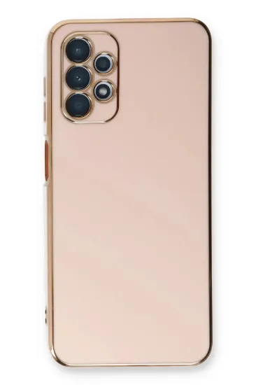 Newface Samsung Galaxy A13 4G Kılıf Volet Silikon - Pembe resmi