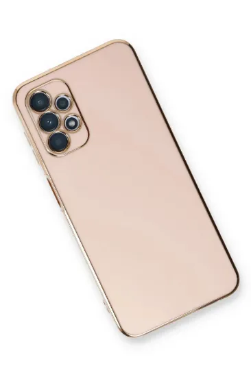 Newface Samsung Galaxy A13 4G Kılıf Volet Silikon - Pembe resmi