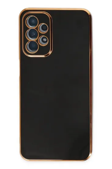Newface Samsung Galaxy A23 4G Kılıf Volet Silikon - Siyah resmi