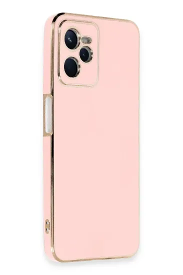 Newface Realme C35 Kılıf Volet Silikon - Pembe resmi