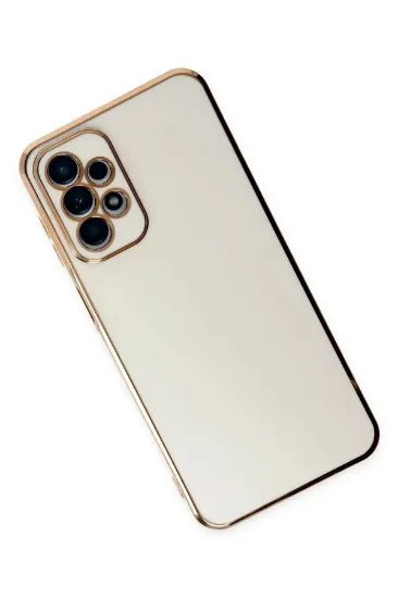 Newface Samsung Galaxy A23 4G Kılıf Volet Silikon - Beyaz resmi