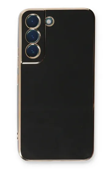 Newface Samsung Galaxy S21 FE Kılıf Volet Silikon - Siyah resmi