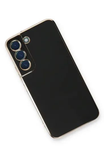 Newface Samsung Galaxy S21 FE Kılıf Volet Silikon - Siyah resmi