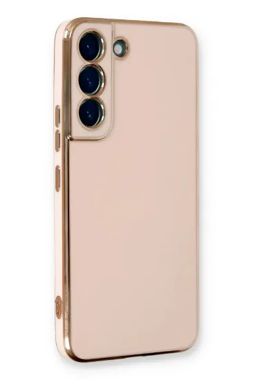 Newface Samsung Galaxy S21 FE Kılıf Volet Silikon - Pembe resmi
