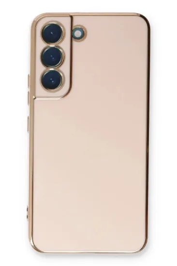Newface Samsung Galaxy S21 FE Kılıf Volet Silikon - Pembe resmi