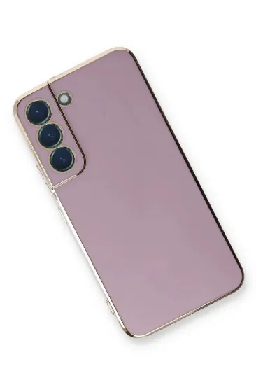 Newface Samsung Galaxy S21 FE Kılıf Volet Silikon - Mor resmi