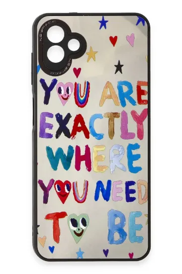 Newface Samsung Galaxy A04 Kılıf Mirror Desenli Kapak - Mirror - 10 resmi