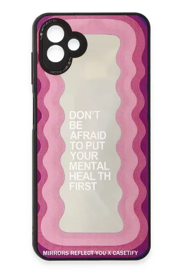 Newface Samsung Galaxy A04 Kılıf Mirror Desenli Kapak - Mirror - 11 resmi