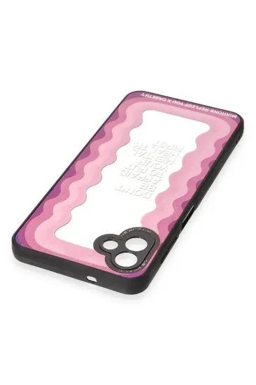 Newface Samsung Galaxy A04 Kılıf Mirror Desenli Kapak - Mirror - 11 resmi