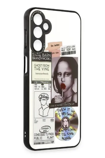 Newface Samsung Galaxy A04S Kılıf Mirror Desenli Kapak - Mirror - 2 resmi