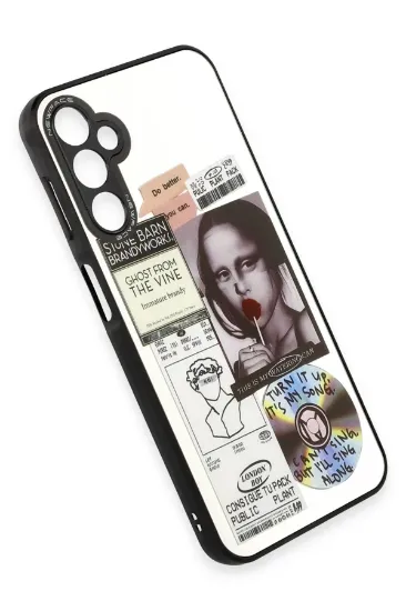 Newface Samsung Galaxy A04S Kılıf Mirror Desenli Kapak - Mirror - 2 resmi