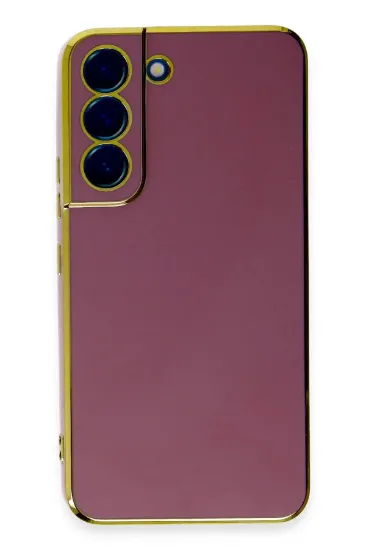 Newface Samsung Galaxy S22 Plus Kılıf Volet Silikon - Kırmızı resmi