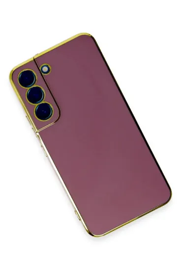 Newface Samsung Galaxy S22 Plus Kılıf Volet Silikon - Kırmızı resmi