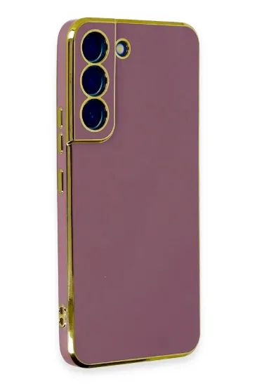 Newface Samsung Galaxy S22 Plus Kılıf Volet Silikon - Kırmızı resmi