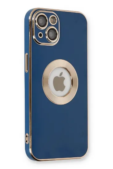 Newface iPhone 13 Kılıf Store Silikon - Mavi resmi