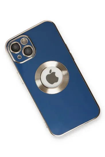 Newface iPhone 13 Kılıf Store Silikon - Mavi resmi