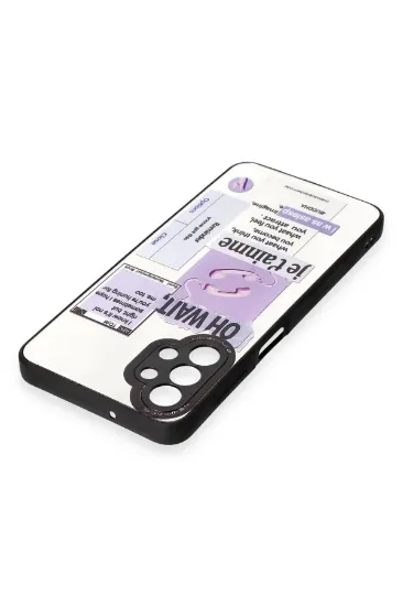 Newface Samsung Galaxy A13 4G Kılıf Mirror Desenli Kapak - Mirror - 4 resmi