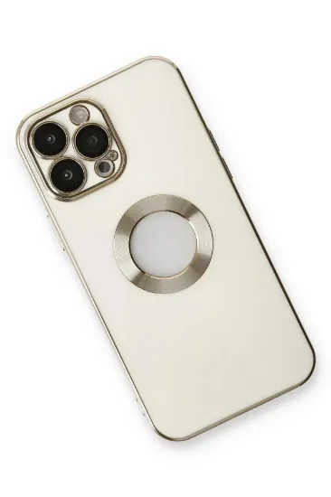 Newface iPhone 13 Pro Kılıf Store Silikon - Beyaz resmi
