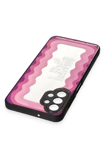 Newface Samsung Galaxy A13 4G Kılıf Mirror Desenli Kapak - Mirror - 11 resmi