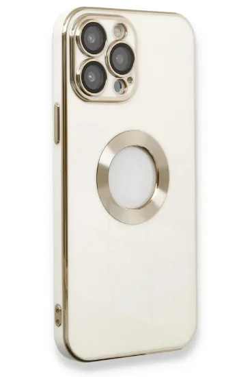 Newface iPhone 13 Pro Max Kılıf Store Silikon - Beyaz resmi