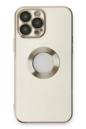 Newface iPhone 13 Pro Max Kılıf Store Silikon - Beyaz resmi